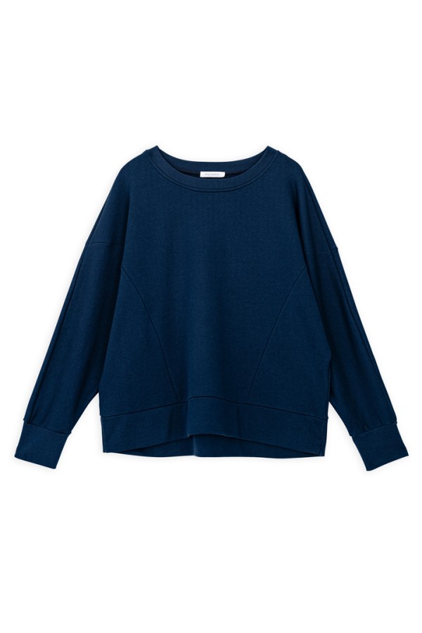 FUTTER OVERSIZED SWEATSHIRT DARK BLUE