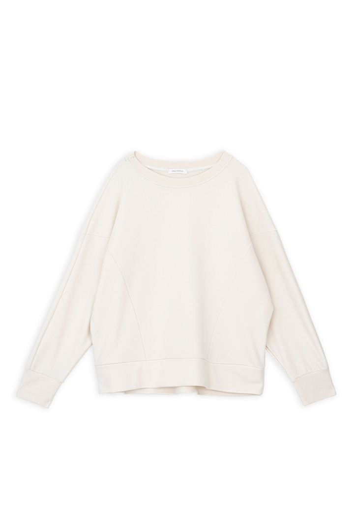 FUTTER OVERSIZED SWEATSHIRT OFF WHITE