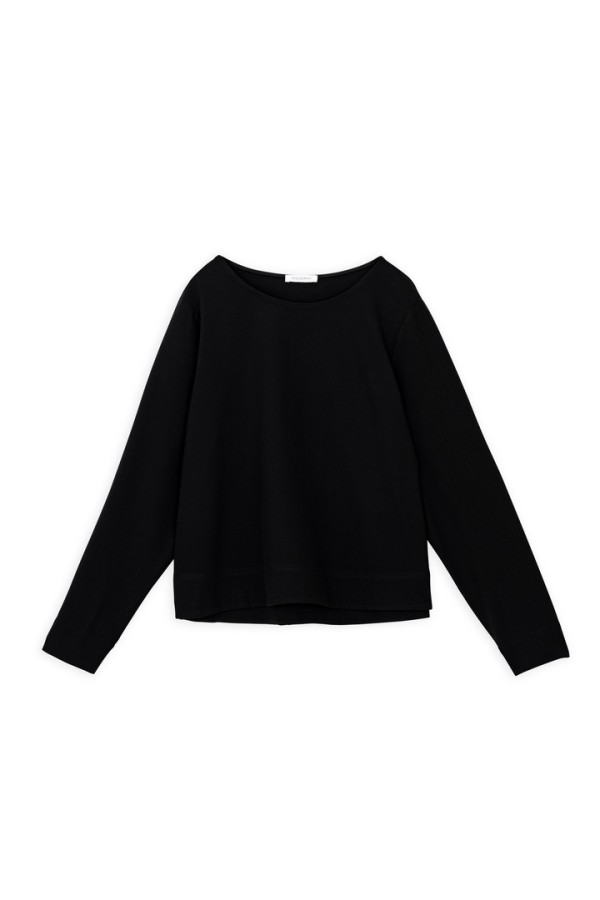 T/R CROPPED TOP BLACK