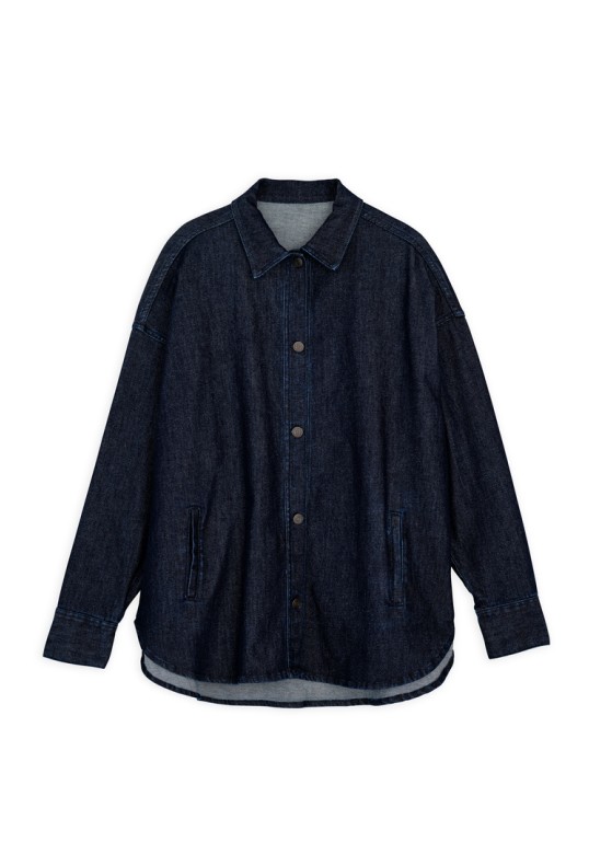 DENIM OVERSHIRT BLUE