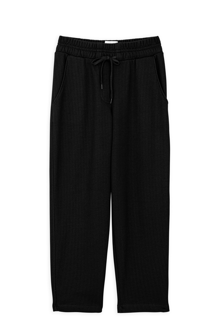 FUTTER PANTS BLACK