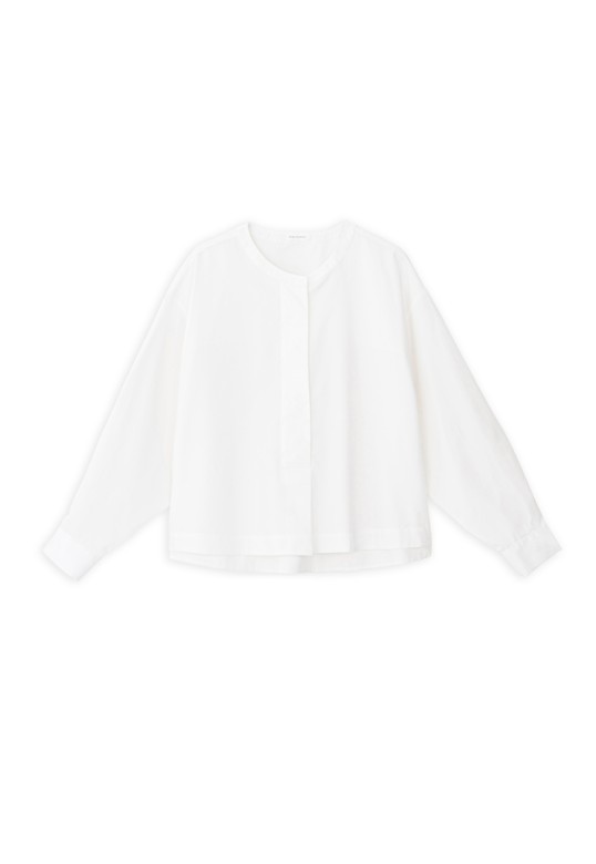 POPLIN CROPPED TOP WHITE