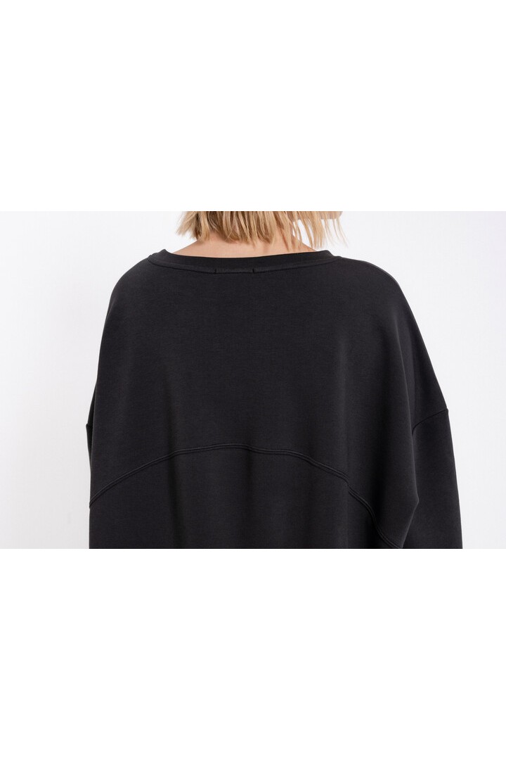 FUTTER OVERSIZED SWEATSHIRT OFF BLACK