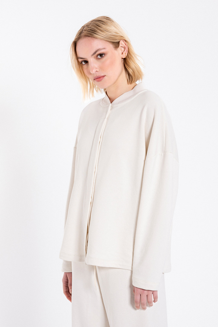 FUTTER JACKET OFF WHITE