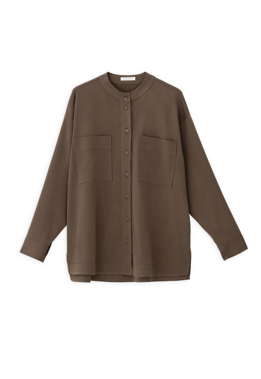 HEAVY TWILL SHIRT OLIVE