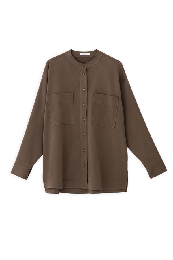 HEAVY TWILL SHIRT OLIVE
