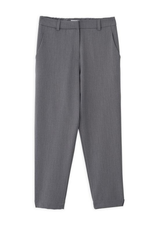 T/R REGULAR PANTS GREY MELANGE