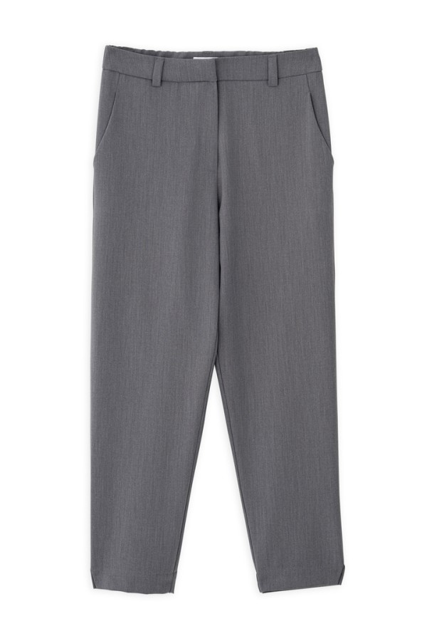 T/R REGULAR PANTS GREY MELANGE