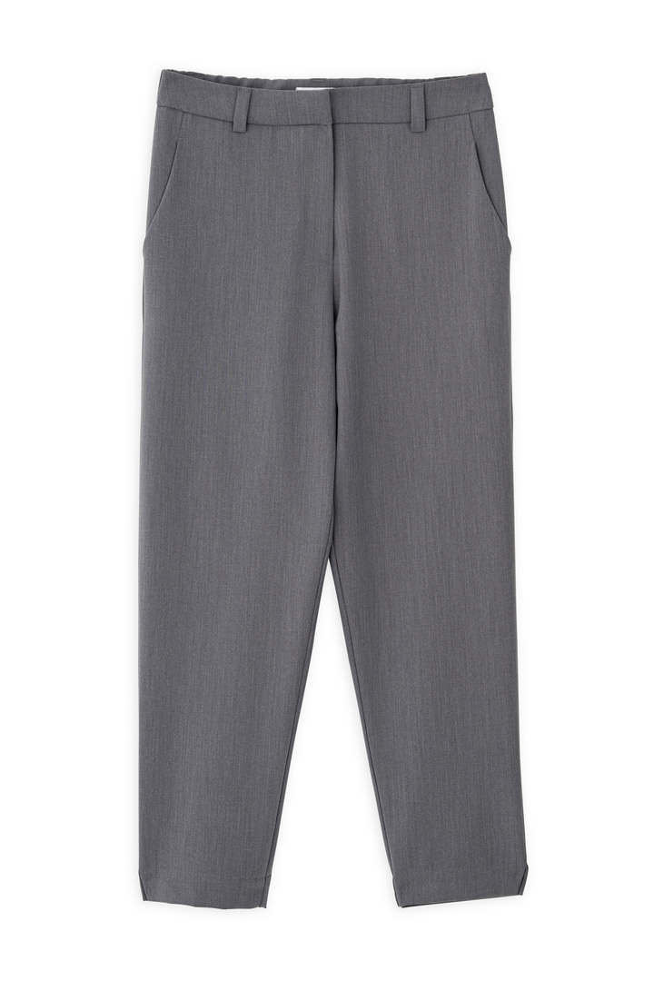 T/R REGULAR PANTS GREY MELANGE