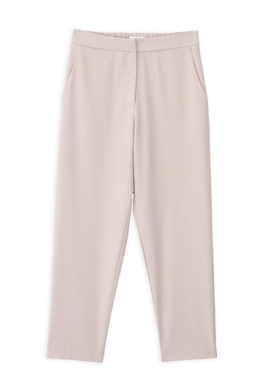 TWILL T/R REGULAR PANTS  CREAM