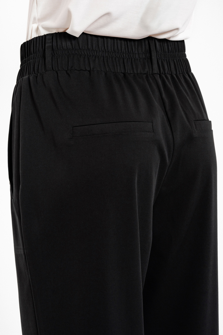 HEAVY TWILL JOGGER PANTS OFF BLACK