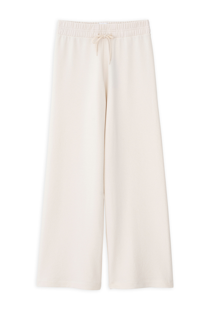 FUTTER WIDE LEG PANTS OFF WHITE