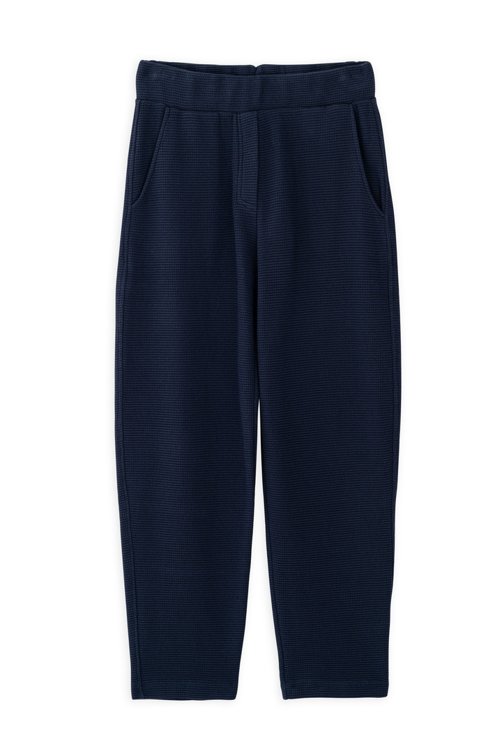 FUTTER WAFFLE SWEATPANTS DARK BLUE