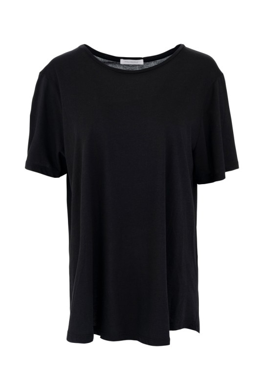 ORGANIC JERSEY OVERSIZED T-SHIRT BLACK
