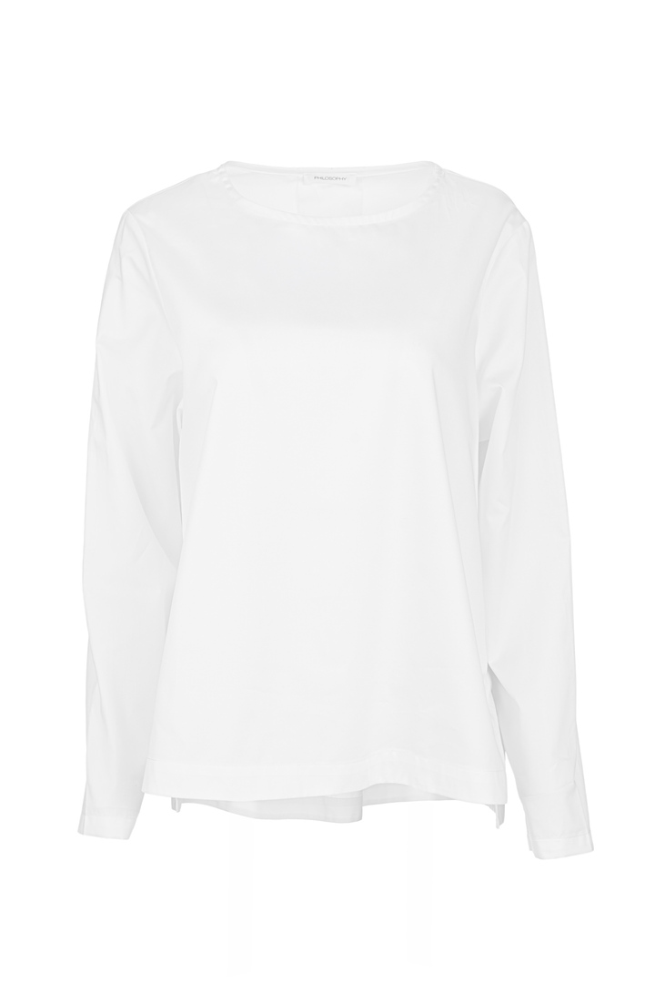 POPLIN BLOUSE OFF WHITE