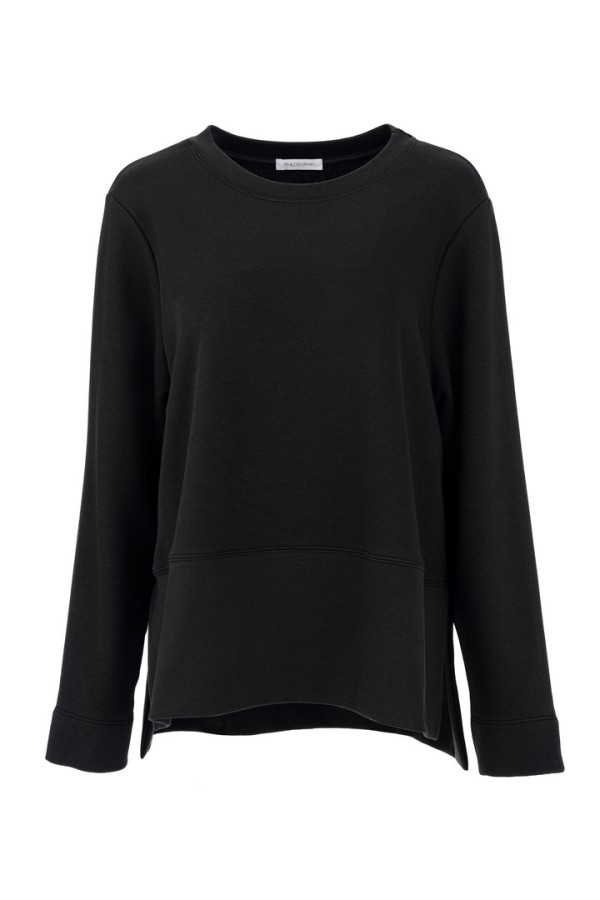 FUTTER SWEATSHIRT OFF BLACK