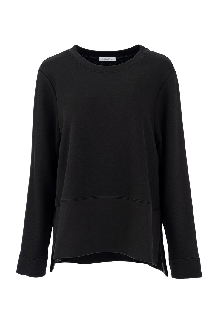 FUTTER SWEATSHIRT OFF BLACK