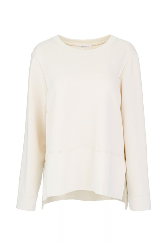 FUTTER SWEATSHIRT OFF WHITE
