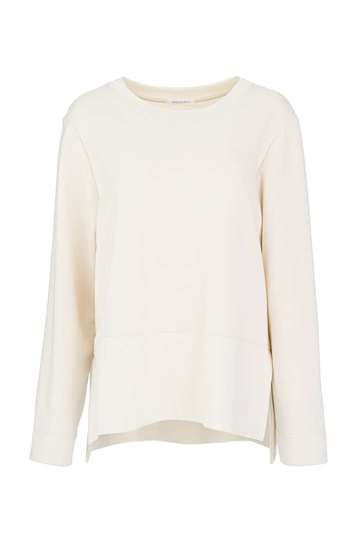 FUTTER SWEATSHIRT OFF WHITE