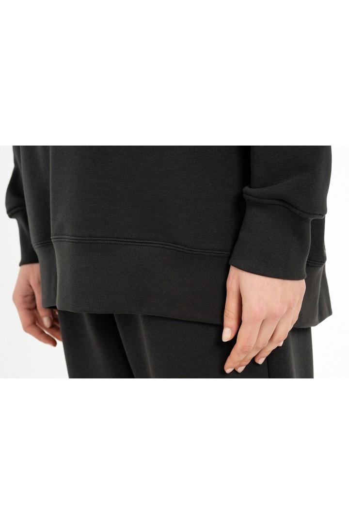 FUTTER OVERSIZED SWEATSHIRT DARK BROWN