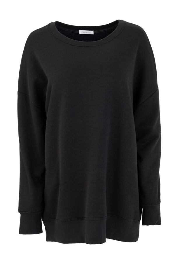 FUTTER OVERSIZED SWEATSHIRT OFF BLACK