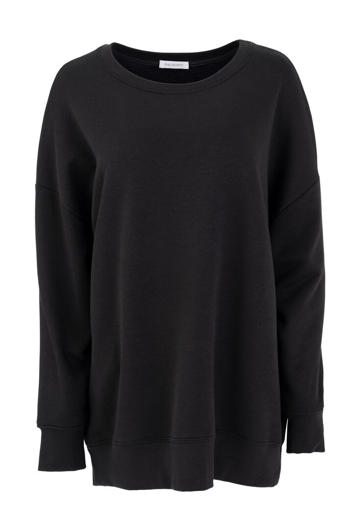 FUTTER OVERSIZED SWEATSHIRT OFF BLACK