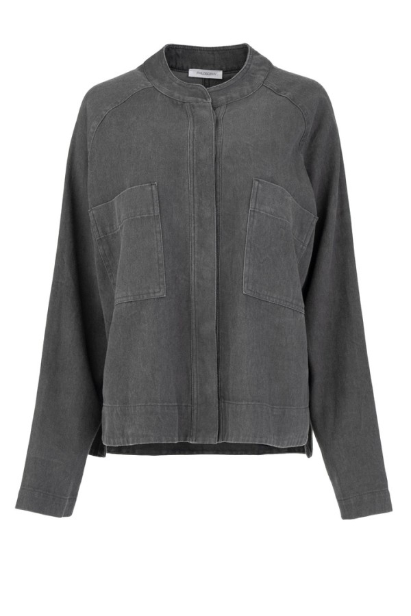 TWILL FADE OUT JACKET ANTHRACITE