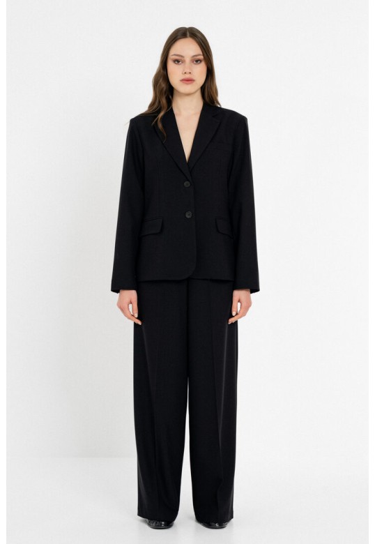 T/R SLIM BLAZER BLACK