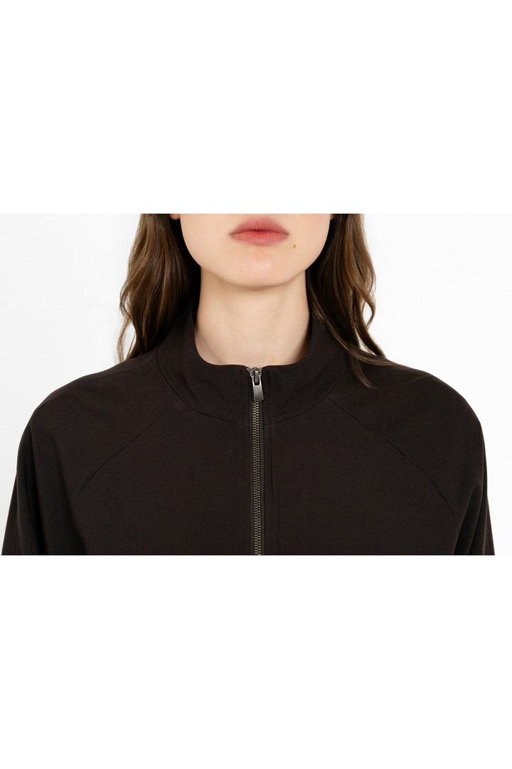 T/R JACKET DARK BROWN
