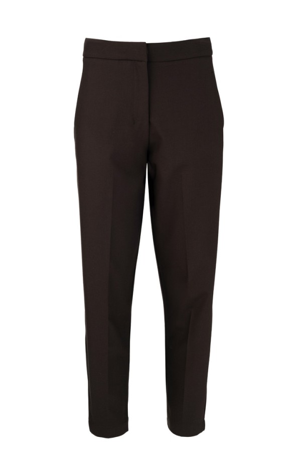 T/R REGULAR PANTS DARK BROWN