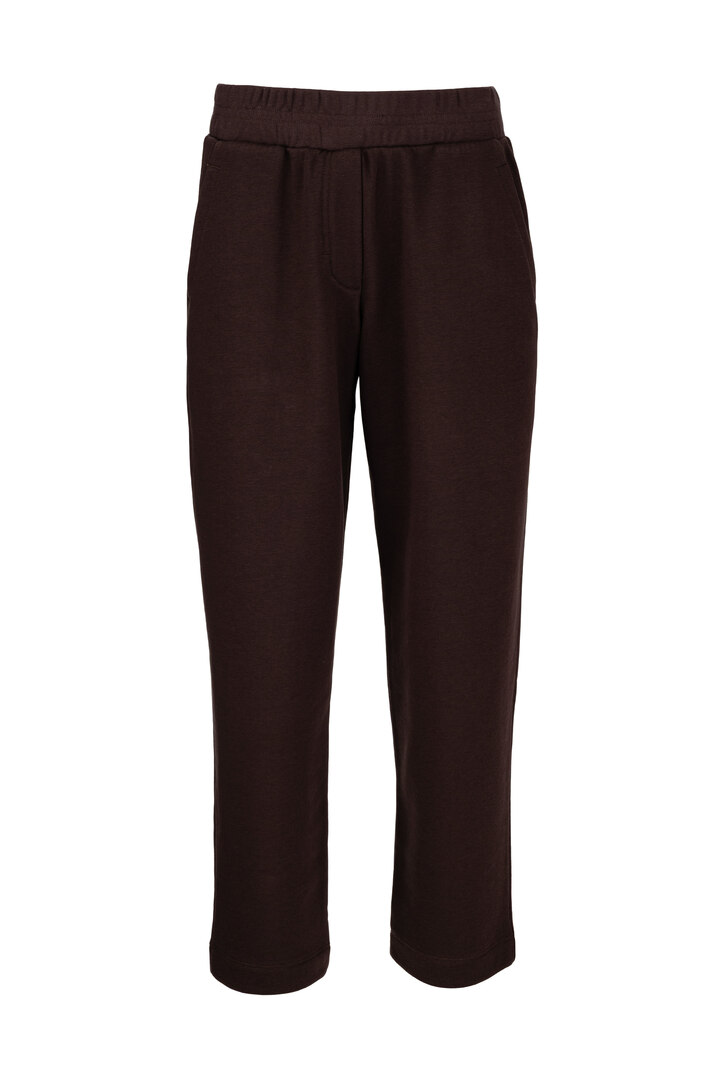 FUTTER SWEATPANTS DARK BROWN