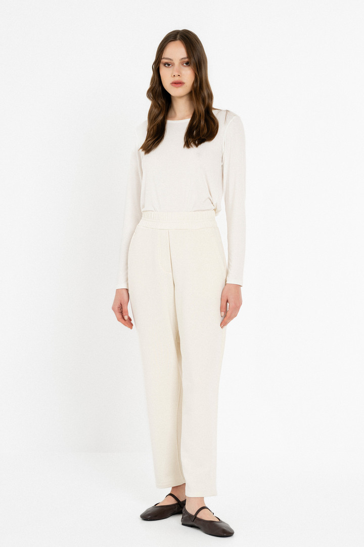 FUTTER SWEATPANTS OFF WHITE