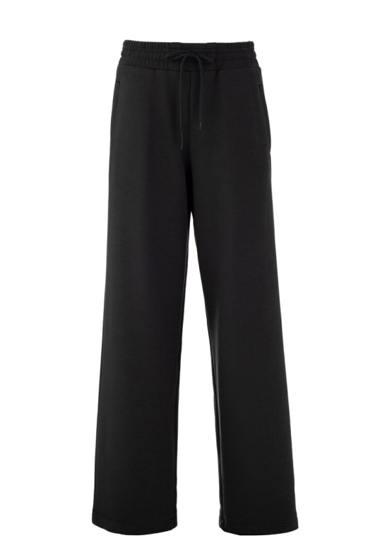FUTTER WIDE LEG PANTS OFF BLACK