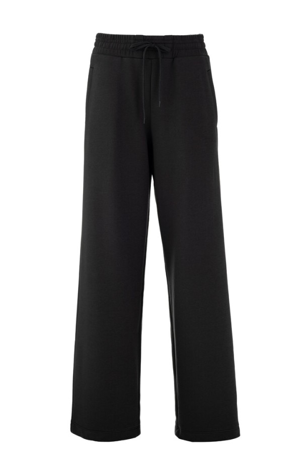 FUTTER WIDE LEG PANTS OFF BLACK