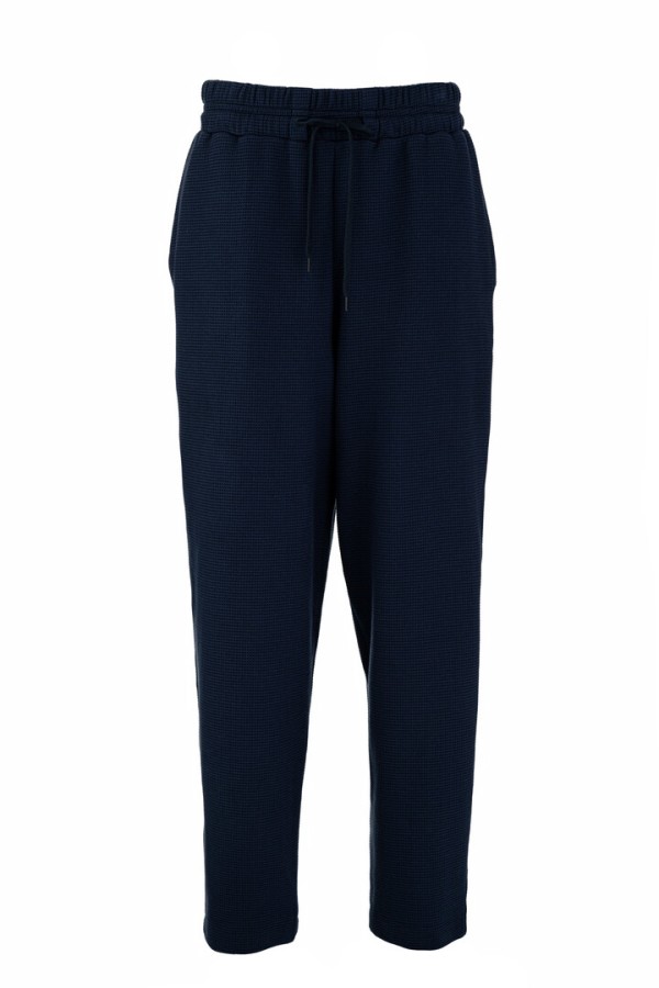 FUTTER WAFFLE PANTS DARK BLUE