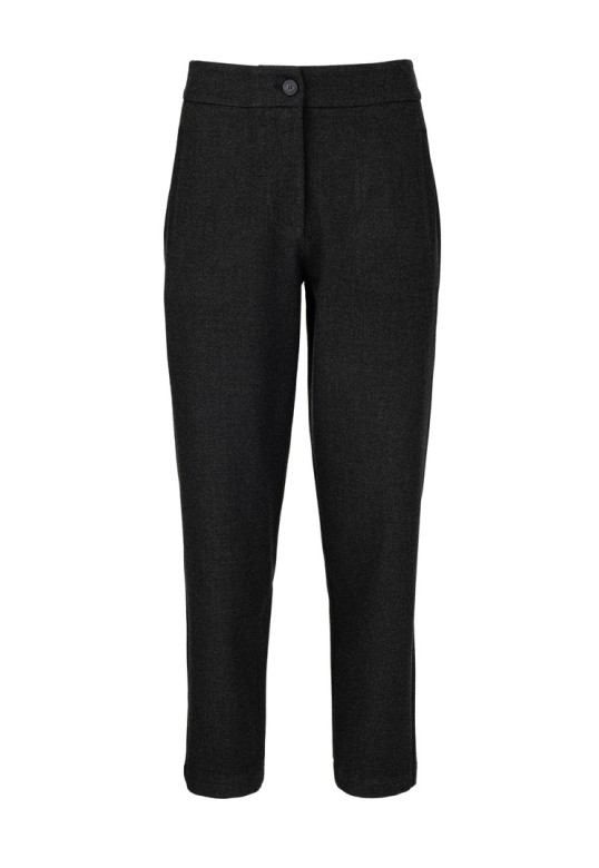 HEAVY T/R REGULAR PANTS BLACK MELANGE