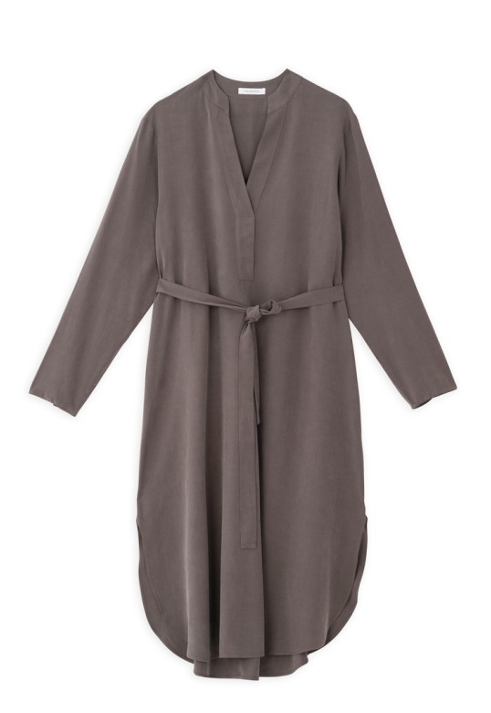 MODAL MIDI DRESS TAUPE