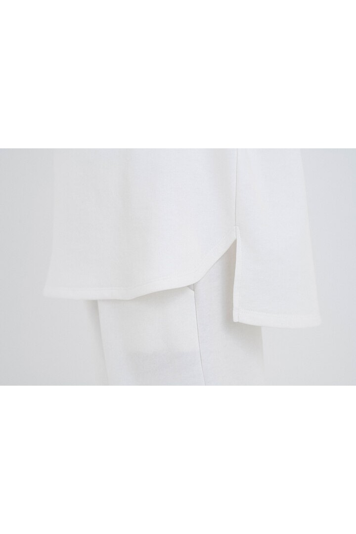 FUTTER LONG SWEATSHIRT OFF WHITE