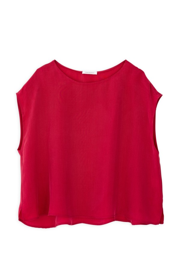 CUPRO CROPPED TOP WATERMELON