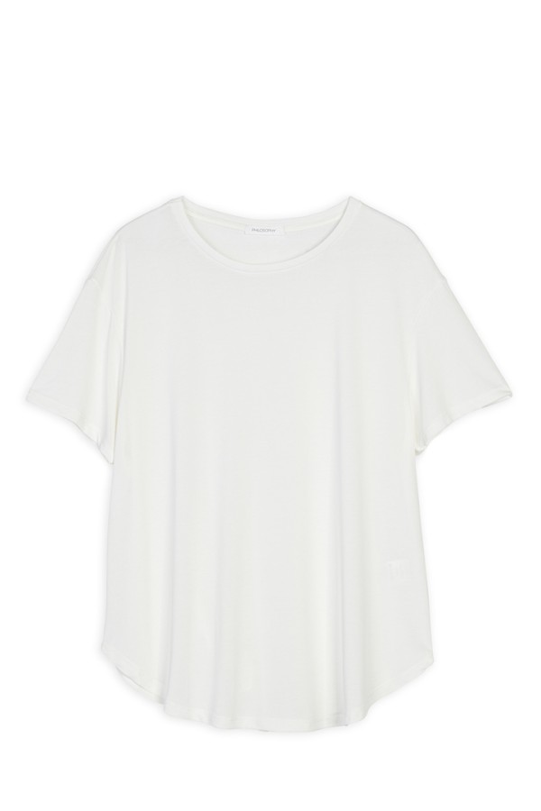 BASIC CUPRO T-SHIRT OFF WHITE