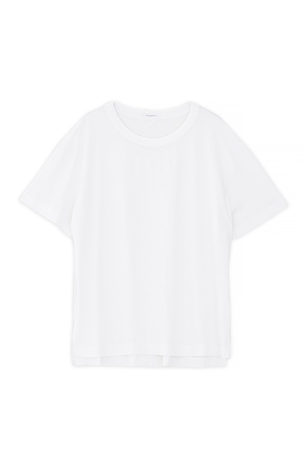 ORGANIC JERSEY OVERSIZED LONG T-SHIRT WHITE
