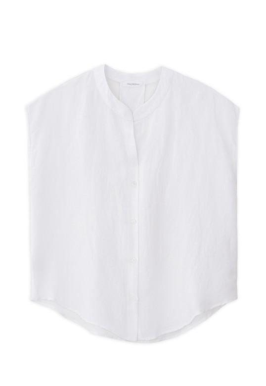 GAUZE LOOSE SHIRT WHITE
