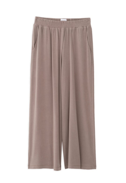 BASIC CUPRO JUPE CULOTTE TAUPE