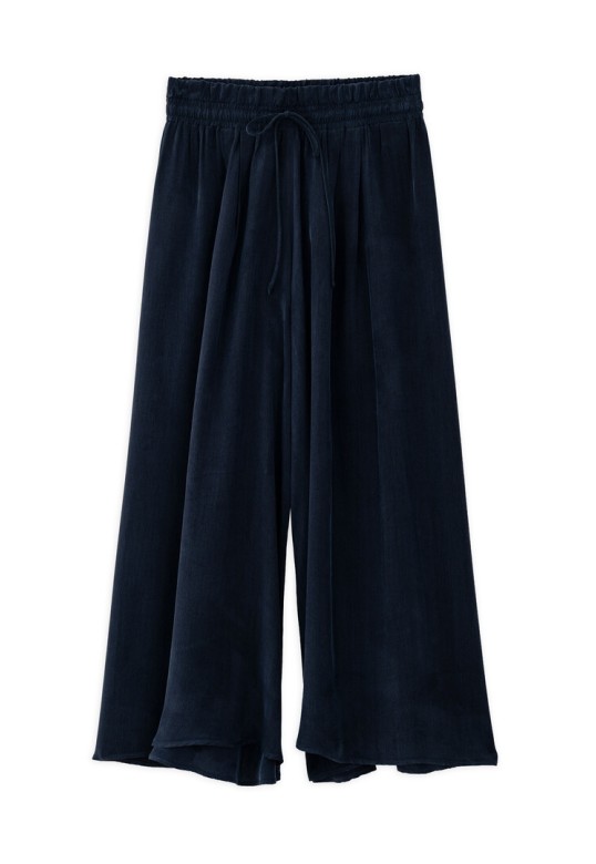 CUPRO JUPE CULOTTE DARK BLUE