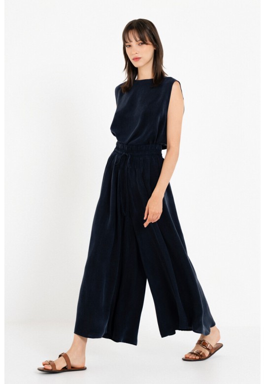 CUPRO JUPE CULOTTE DARK BLUE