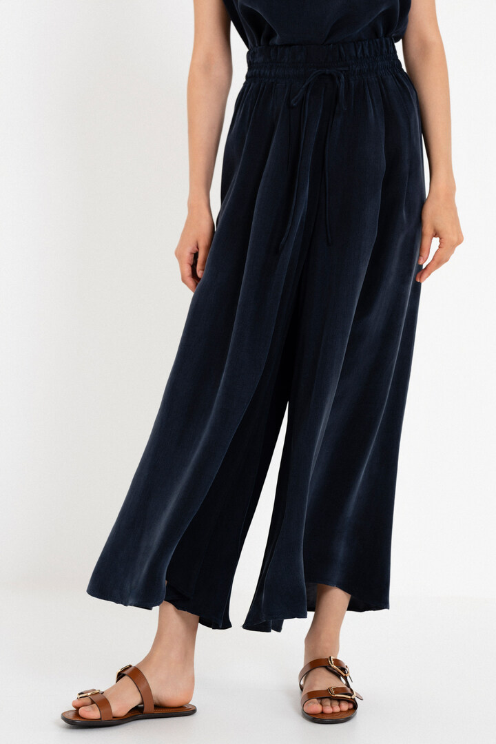 CUPRO JUPE CULOTTE DARK BLUE