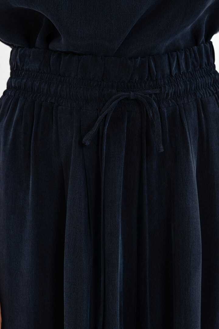 CUPRO JUPE CULOTTE DARK BLUE