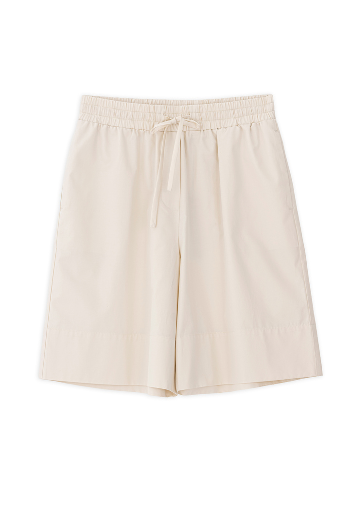 POPLIN SHORTS CREAM