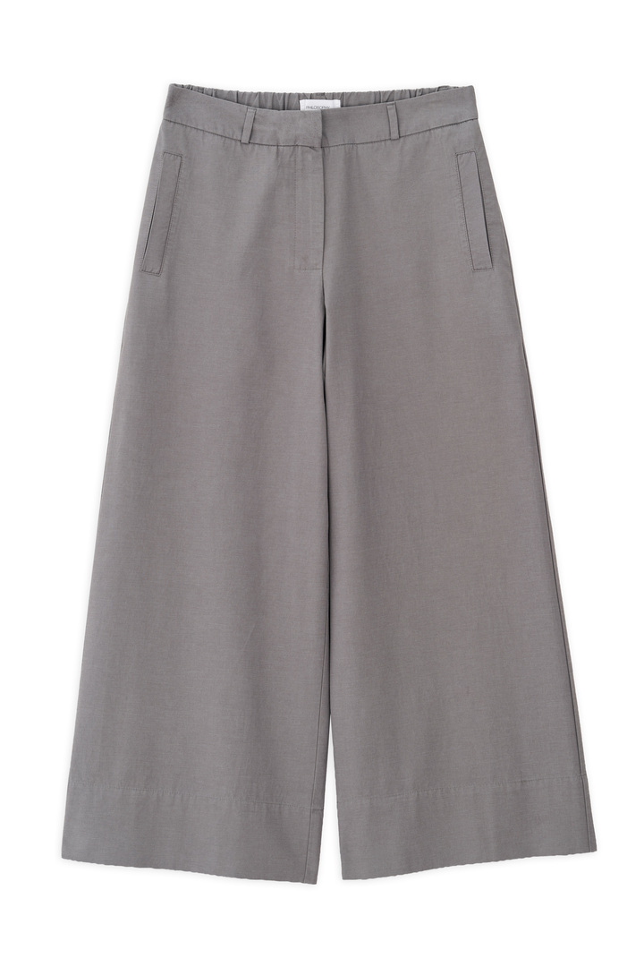 COTTON LYOCELL JUPE CULOTTE GREY