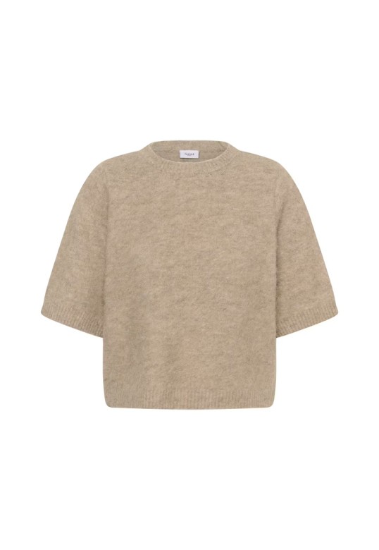 TabanaSZ Pullover Weathered Teak Melange / Brown